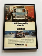 New Framed 1967 Classic Mini