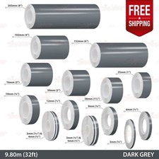 DARK GREY Roll PIN STRIPE Car