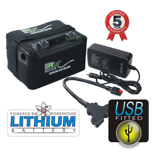 Powerhouse golf 22ah lithium - golf,