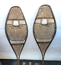 VINTAGE WOODEN SNOW SHOES