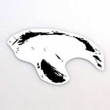 Headlight Panel Decal (Black)