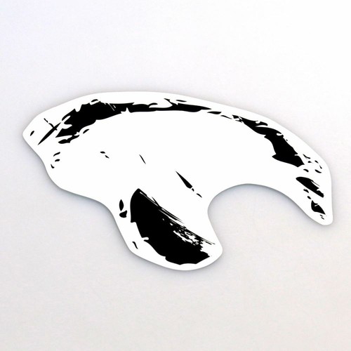 Headlight panel decal - headlight,