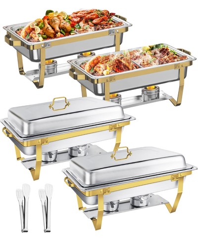 Chafing dish buffet set - chafing,