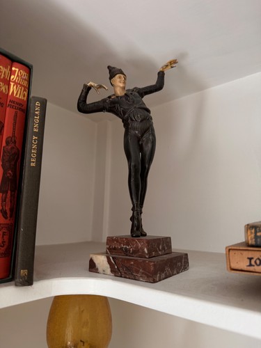Art deco nijinsky figure - art,
