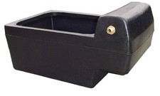 Kingspan 12 Gallon 58L Water Trough Animal Livestock Drinker & Float & Valve