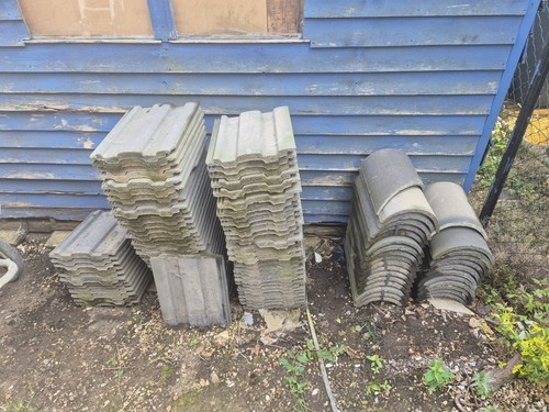 Redland renown concrete tiles - concrete,