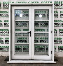 HARDWOOD FRENCH DOORS WOODEN