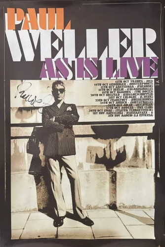 Paul weller signed - paul,