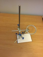 Portable Retort Stand Iron Stand With Clamp Clip Lab Ring and Clamp