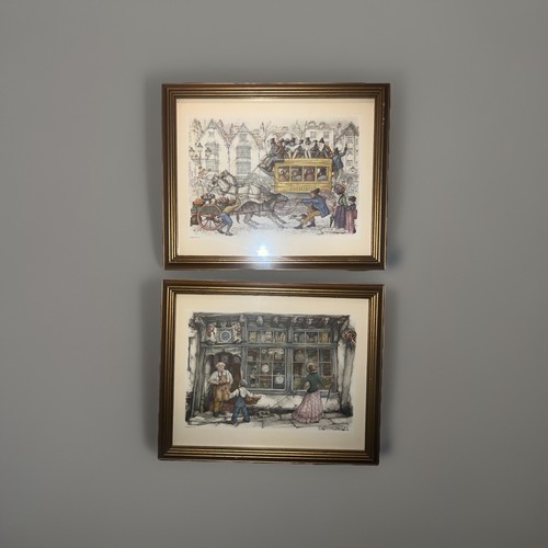 Vintage framed anton pieck - framed,