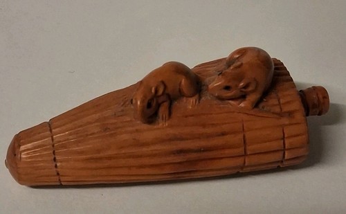 Boxwood hand carved - 2",