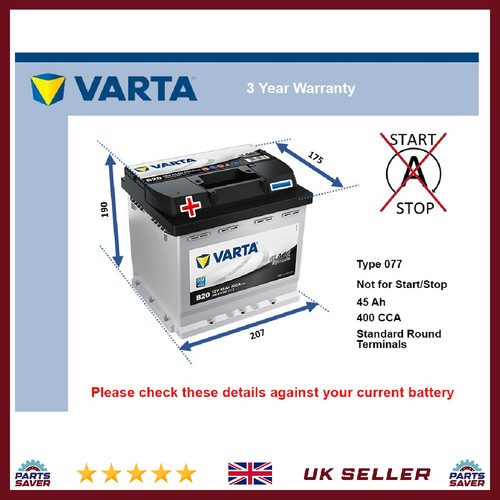 Battery fits austin mini mk1 - mini,