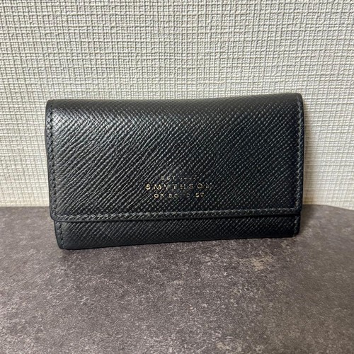 Smythson key case leather - case,