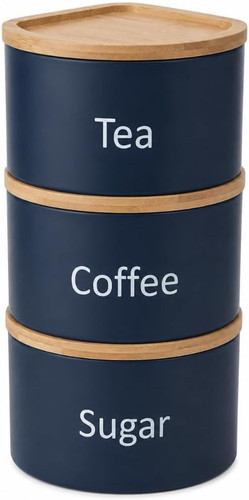 Tea coffee sugar - canister, set