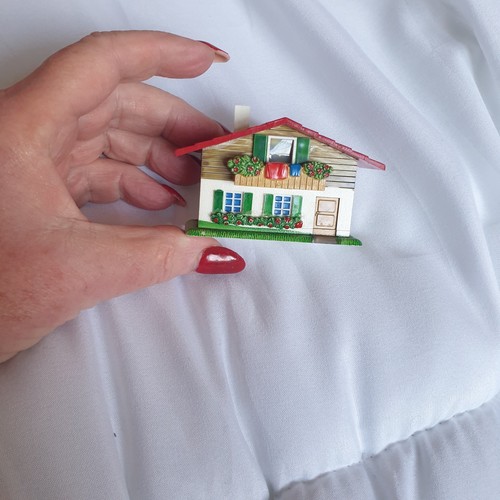Vtg 50s 60s swiss chalet - 50s,