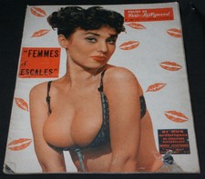 Vintage French Glamour Magazine - Follies de Paris et de Hollywood No 186