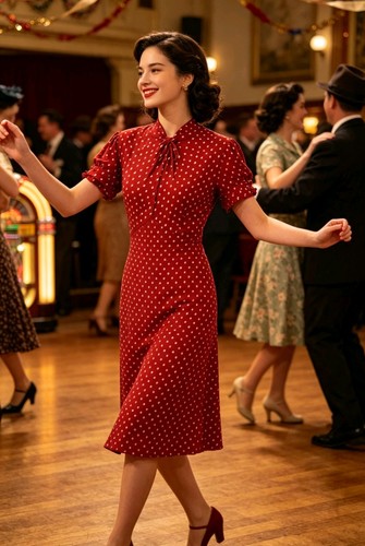 Vintage 1940s 1950s - , style