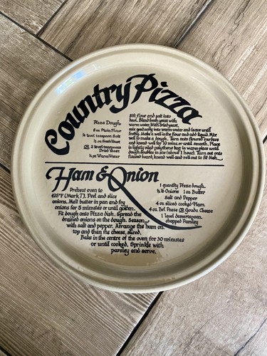 Country pizza ham - country, onion