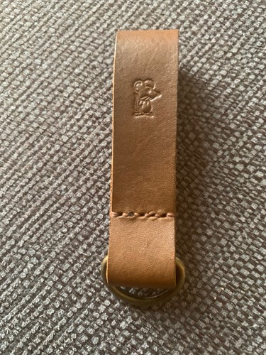 Mouse handmade leather belt - mouse,