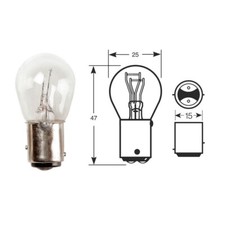 Stop and Tail Bulb x 2 fits