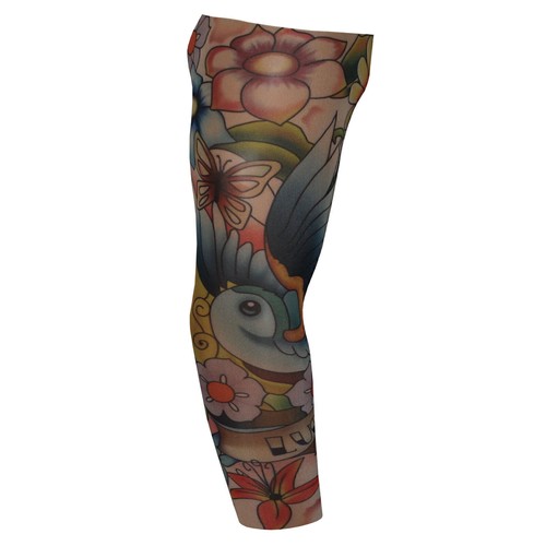 Fake tattoo sleeve cloth arm - tattoo,