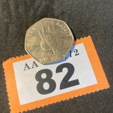 🐰 Peter Rabbit 50p Coin