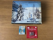 20 Vintage Boxed Pifco Crystal Lights In Great Working Condition No 1232 