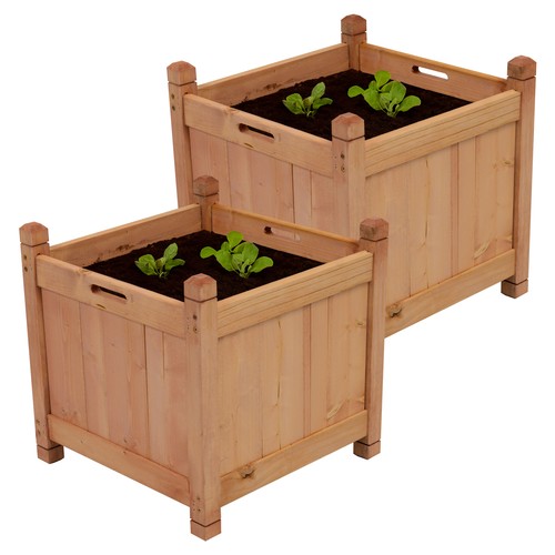 Woodside square wooden garden - wooden,