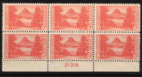 Usa scott 748 plate - usa, block
