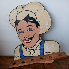 Vintage Wooden Baker With Small Shelf