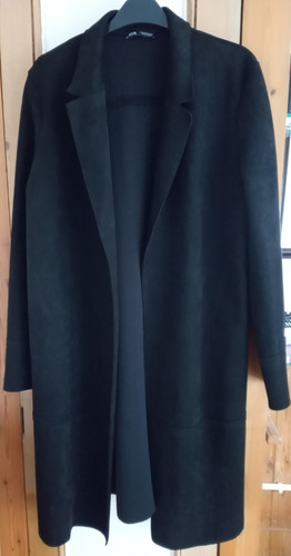 Zara coat black m - coat, black,