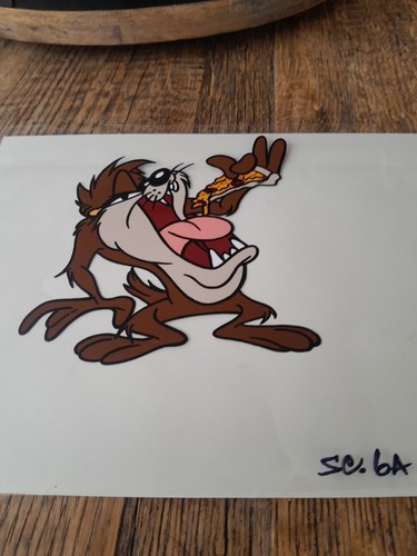 Taz animation cell - taz,