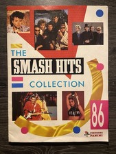Panini 1986 Smash Hits Collection 86 Sticker Album 100% Complete Vintage 80’s