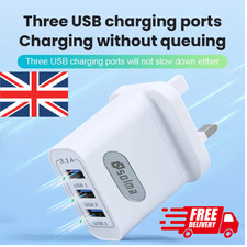 3 Multi-Port Fast Quick Charge