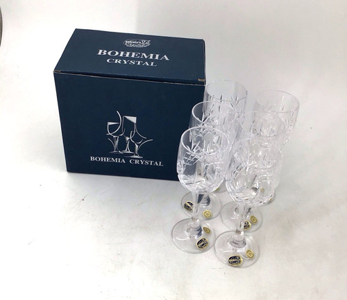 Bohemia crystal glasses set - set, of