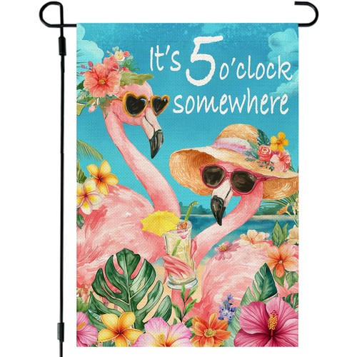 Summer garden flag - summer,
