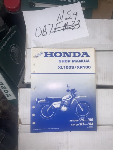 Honda service manual - honda, 1979-85