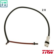 WARNING CONTACT BRAKE PAD WEAR