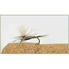 BARBLESS Dry flies, 6 x Adams