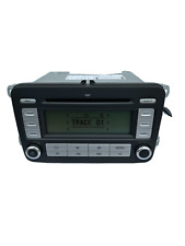 VW RCD300 Passat Touran Golf Stereo Radio CD MP3 Player TESTED +CODE 1K0350186AD