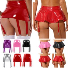 UK Sexy Womens Pleated Skirt
