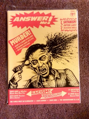 Answer punk fanzine - me!, #2