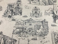 Maison Toile Linen  Fabric