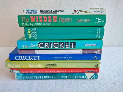 Cricket books bundle - bundle, mostly