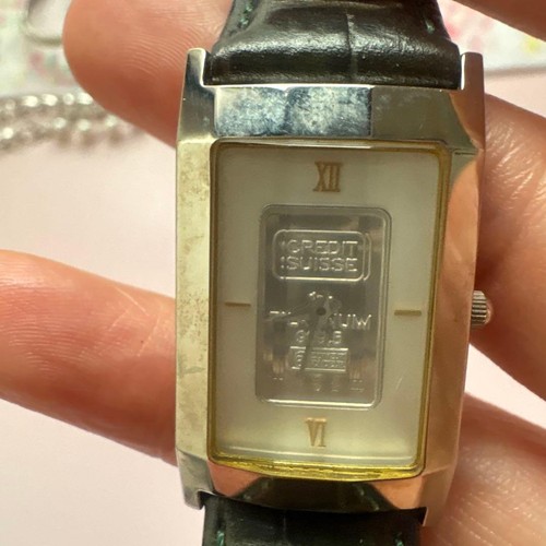 Credit suisse ingot watch body - ingot,