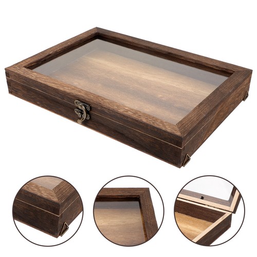 Vintage specimen box wooden - vintage,