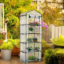 5 TIER MINI GREENHOUSE OUTDOOR