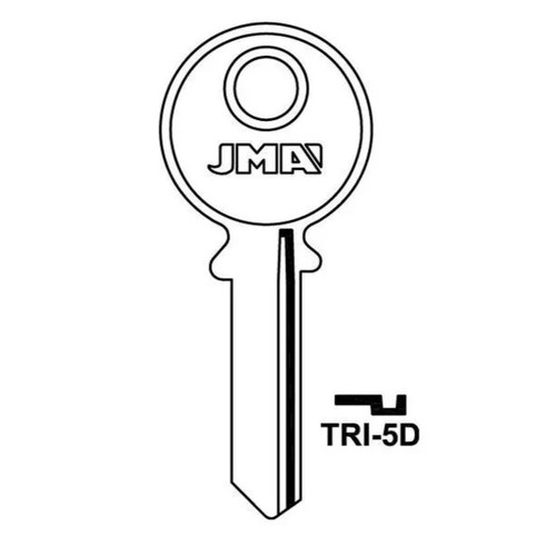 Jma tri key blanks - x, tri-5d
