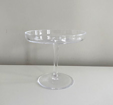 Mini Clear Glass Serving Stand