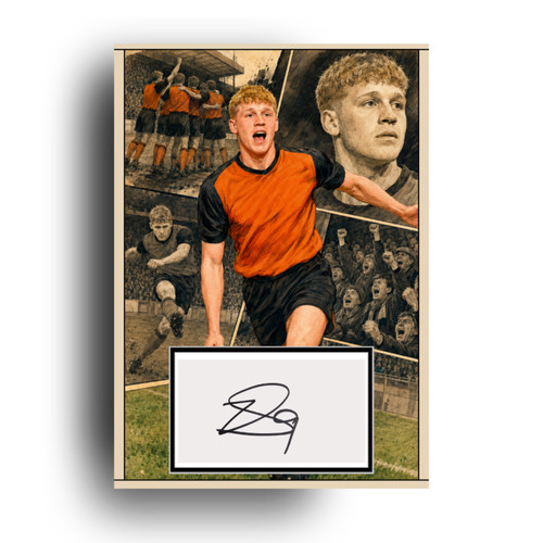 Zac sapsford hand signed comic - zac,